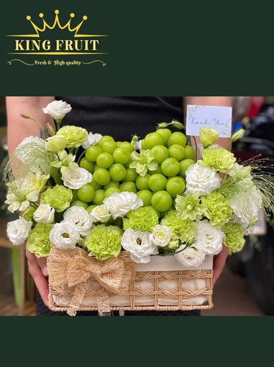 Giỏ nho xanh cao cấp - Thiện ý chân thành