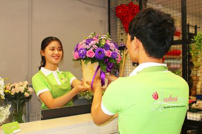 Shop hoa tươi ở Tp HCM đẹp đến từng centimet