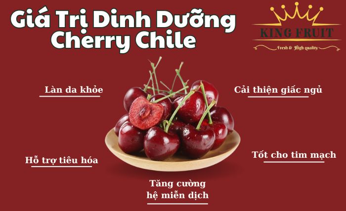 Giá trị dinh dưỡng Cherry Chile cho sức khỏe 