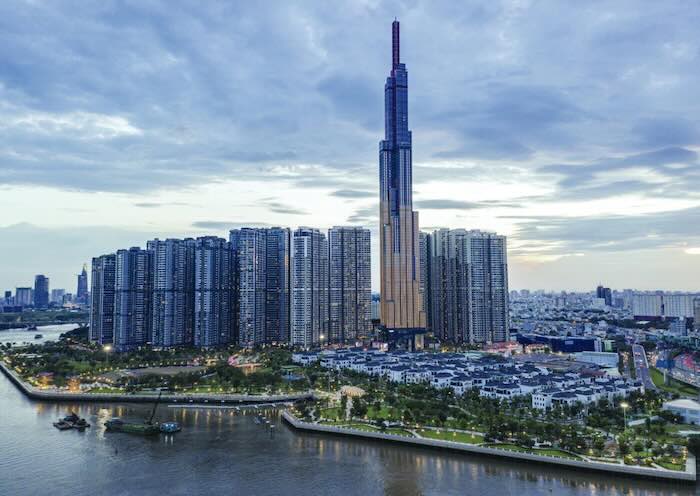 Shop trái cây gần Landmark 81