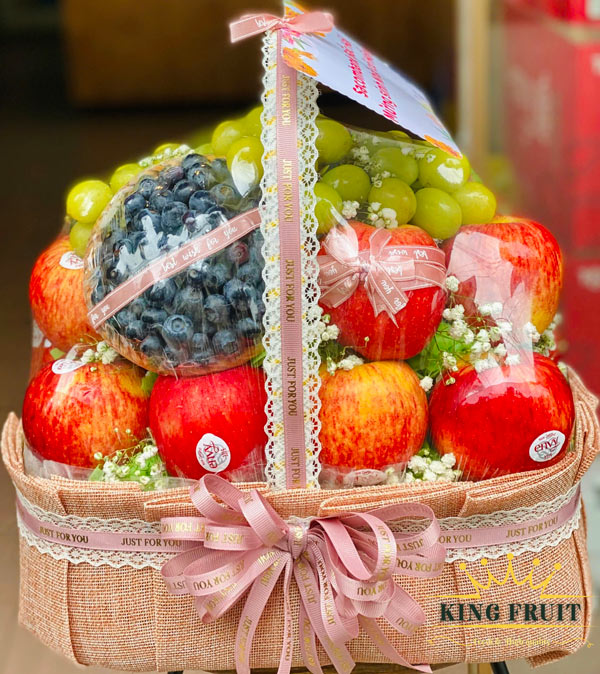 Các loại giỏ trái cây phổ biến tại King Fruit