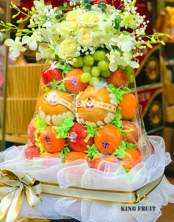 Các loại trái cây dâng hương lễ phật tại Chùa Hưng Phúc