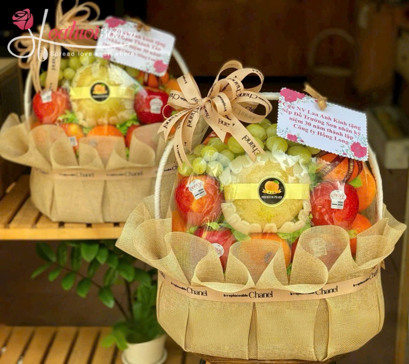 Giỏ quà trung thu tặng bạn bè, đồng nghiệp