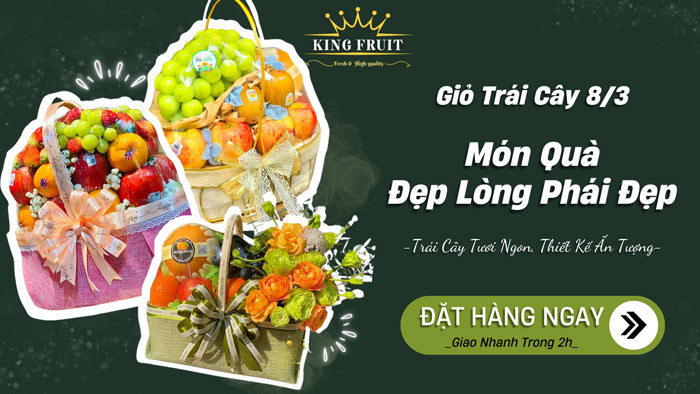 giỏ trái cây 8/3