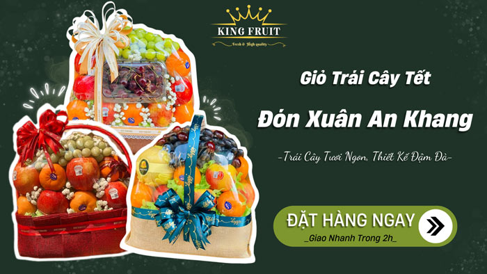 giỏ trái cây tết