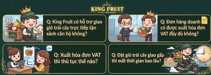Q&A cùng King Fruit