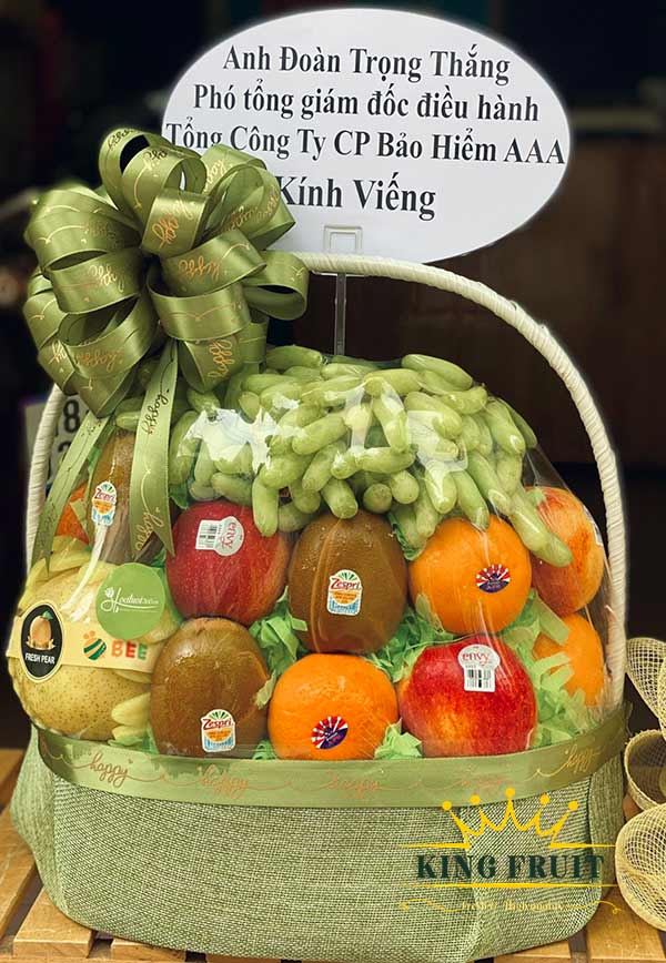 King Fruit - địa chỉ đặt giỏ trái cây uy tín chất lượng