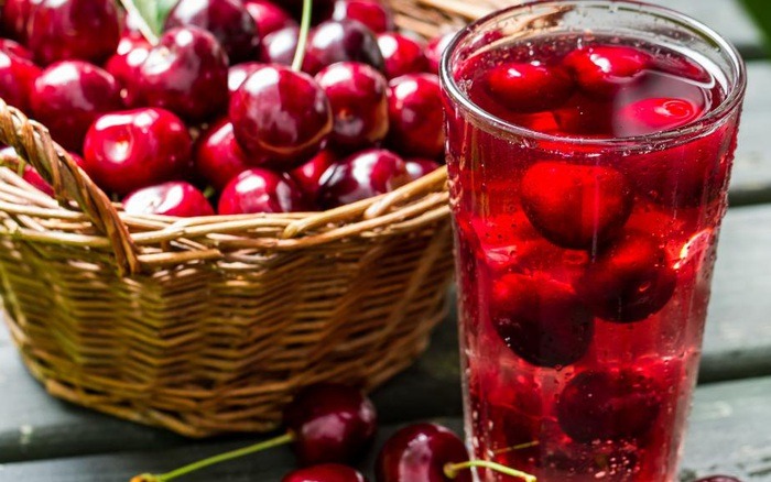 Nước ép Cherry Úc tươi mát cho cơ thể