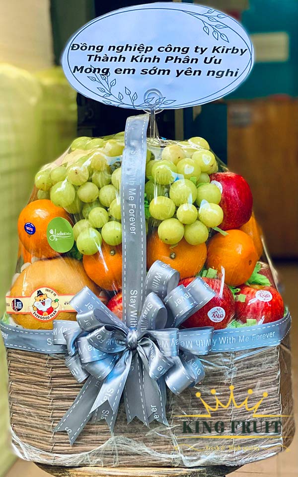 Giỏ trái cây viếng tặng người khuất quận12 Tp Hồ Chí Minh