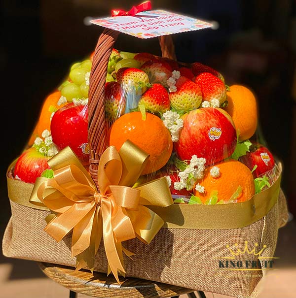 Giỏ trái cây quà tặng chất lượng Điện Biên