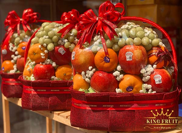 King Fruit - Cửa hàng bán giỏ trái cây Tết sang trọng, chất lượng