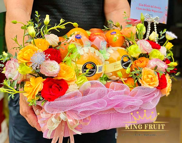 Hộp quà trái cây tặng quốc tế phụ nữ đẹp nhất