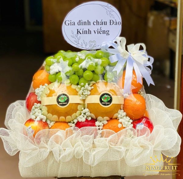 Giỏ trái cây lặng lẽ sưởi ấm