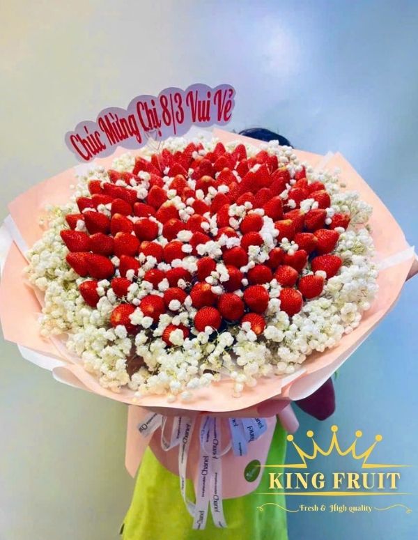 Bó hoa dâu tây - Ngọt ngào