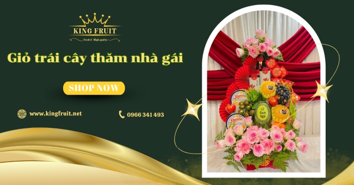 King Fruit - Địa chỉ cung cấp giỏ quà trái cây ra mắt giá tốt, uy tín