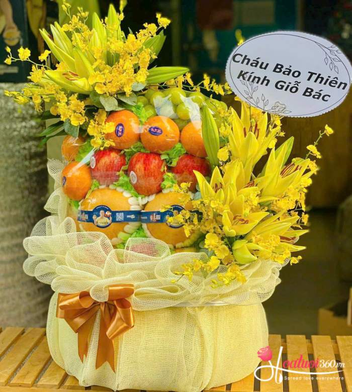 Tiêu chí chọn giỏ trái cây cúng 49 ngày
