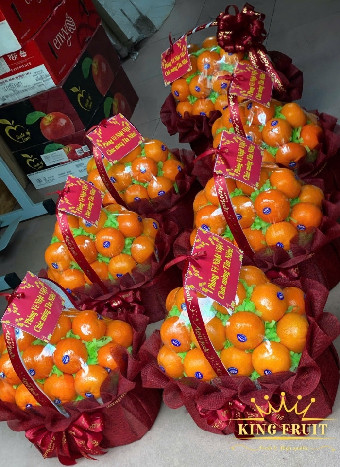 Giỏ quýt Úc nhập khẩu - Lời chúc thuận hòa