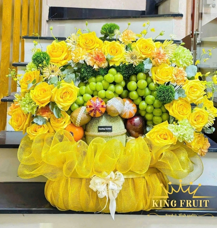 Giỏ trái cây cao cấp - Phát đạt dài lâu