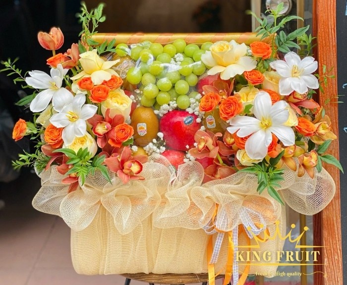 Giỏ trái cây cao cấp - An khang thịnh vượng