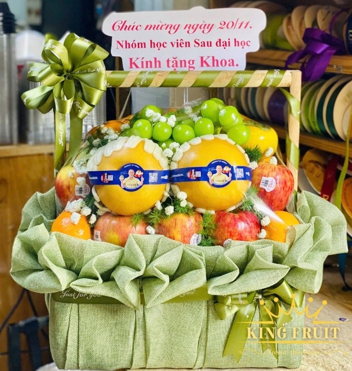 Giỏ trái cây cao cấp - Cát tường như ý