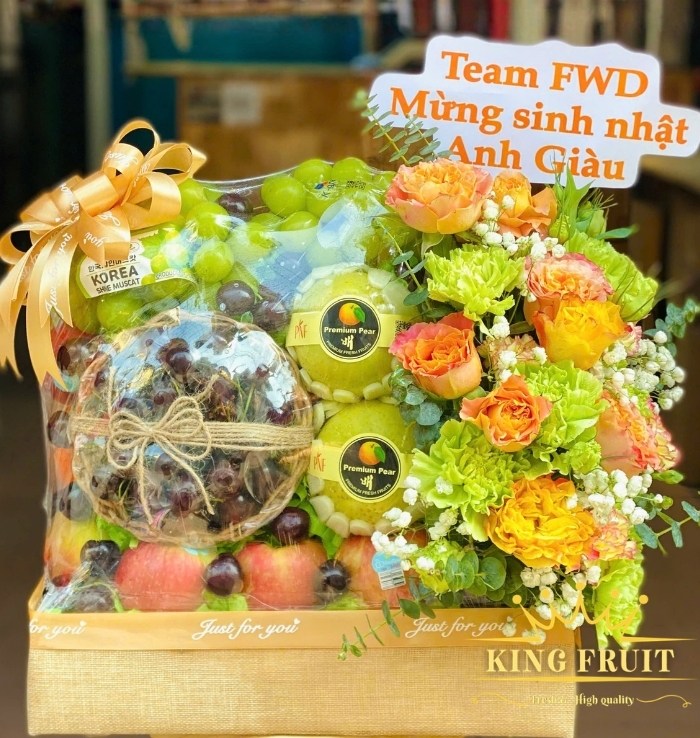 Giỏ trái cây cao cấp - Phúc lộc an khang
