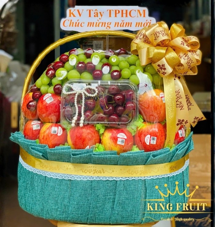 Giỏ trái cây cao cấp - Sung túc đủ đầy