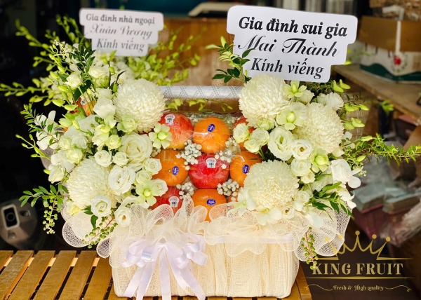 Giỏ trái cây đám giỗ - Nguyện hồn an yên