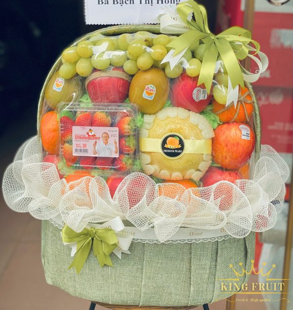 Giỏ trái cây - Mừng sinh nhật hân hoan