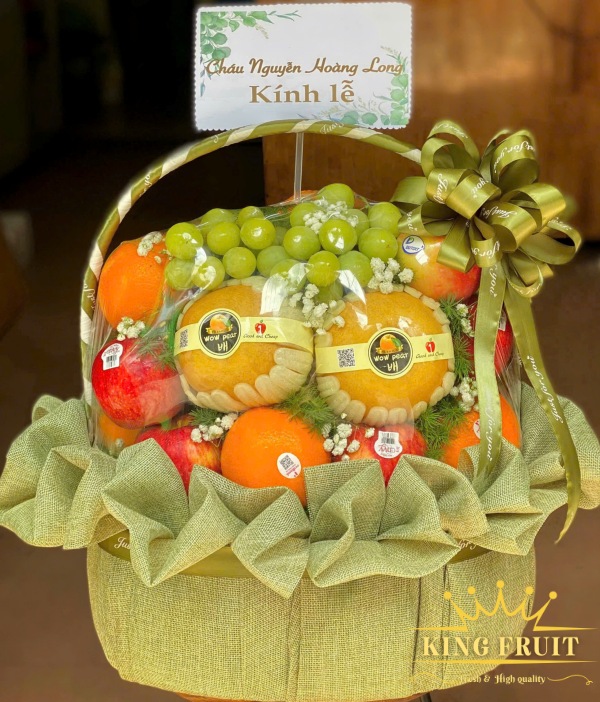 Giỏ trái cây kính lễ - Lộc quả dâng lễ