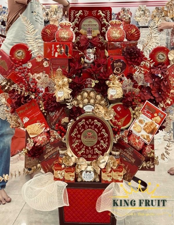 Giỏ quà tết - Xuân vạn phúc