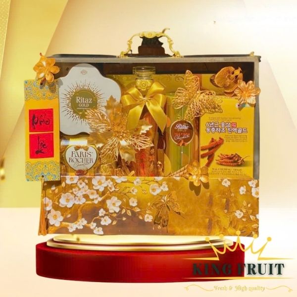 Giỏ quà tết - Phúc lộc cát tường